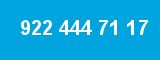 922 444 71 17 922 444 71 17